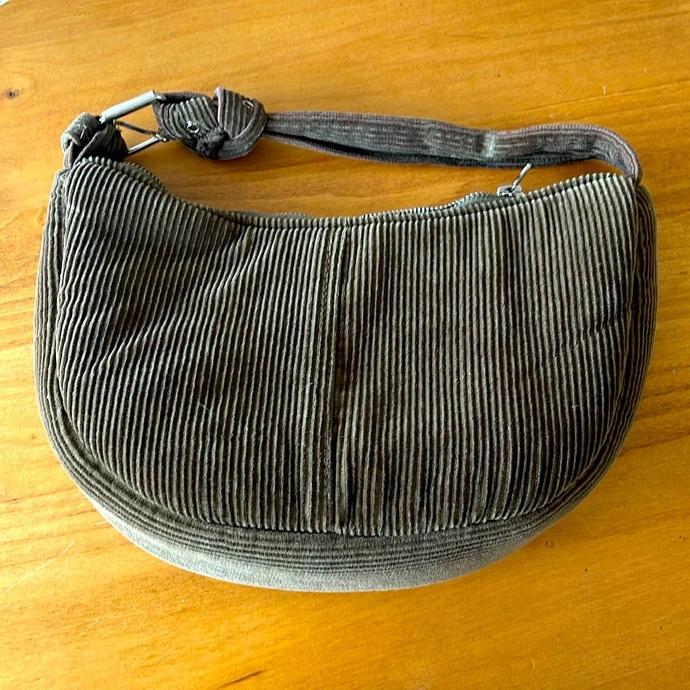 LOLITA JADE Brown Corduroy Handbag. Pet & Smoke Free Home. Like New. - Picture 2 of 5